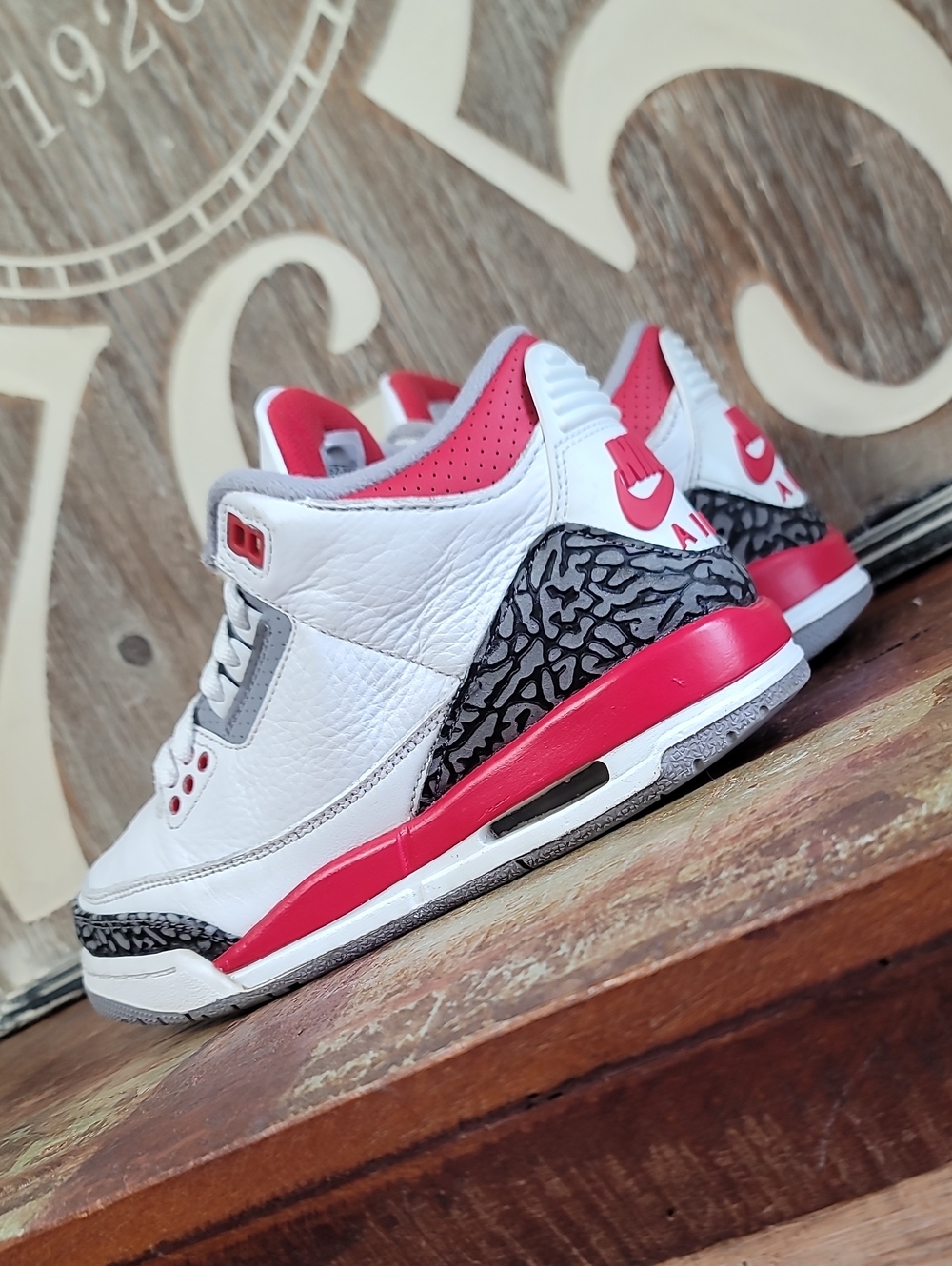 Nike Air Jordan 3 Retro 'Fire Red' Wmns 6 Good/Fair Condition. Fast Shipping